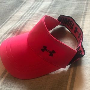 Under armor visor